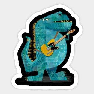 Telesaurus Sticker